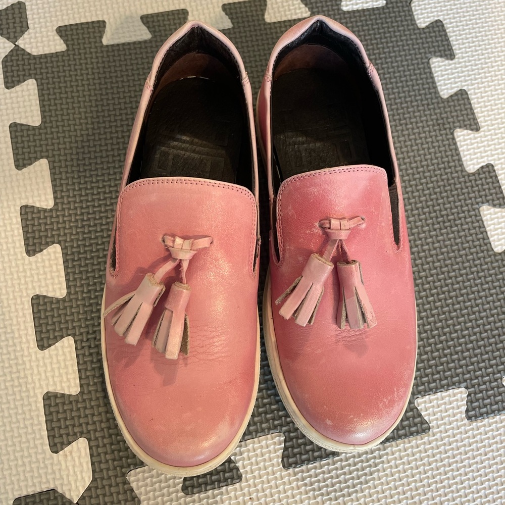 Pink Loafers